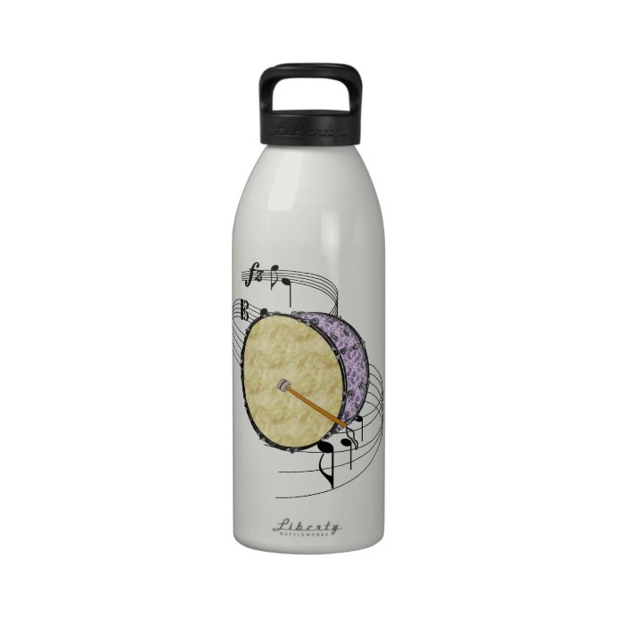 Bass Drum Reusable Water Bottles