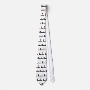 Bass Drummer Neck Tie