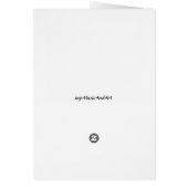 Bass f hole - Card (Back)