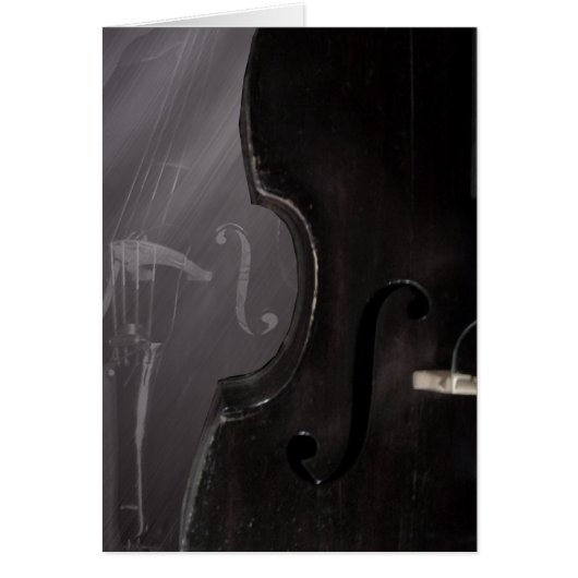 Bass f hole - Card (Front)