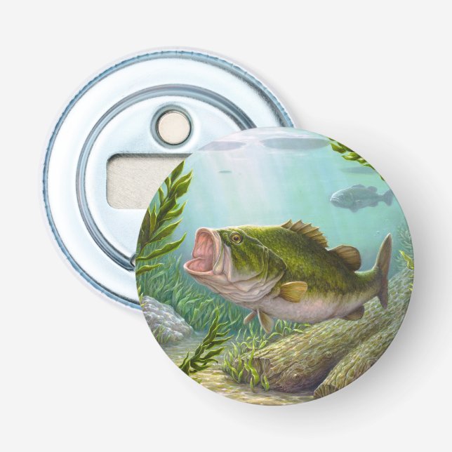 Bass Fish Bottle Opener (Front)
