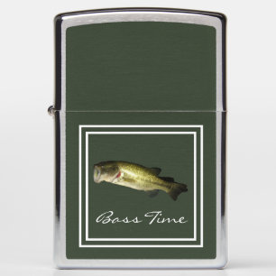 Bass Fish Elegant Zippo Lighter