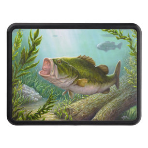 Bass Fish Hitch Cover