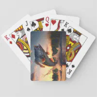 Bass Fish Playing Cards