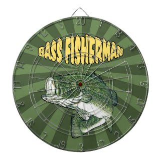 Bass Fisherman Dartboard