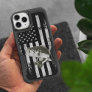 Bass Fishing Cool Largemouth American Flag OtterBox iPhone 14 Case