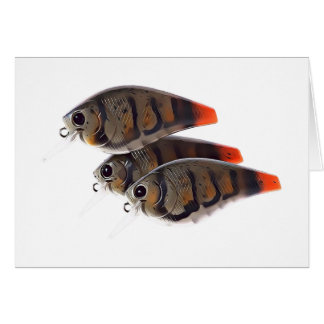 Bass Fishing Crankbait Card