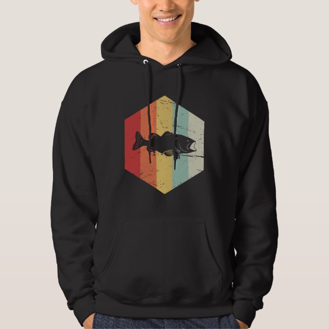 Bass Fishing Hoodie (Front)