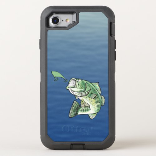 Bass Fishing OtterBox Defender iPhone SE87 Case