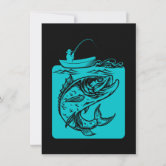 Keep Calm and Fish On (all colors) Invitation