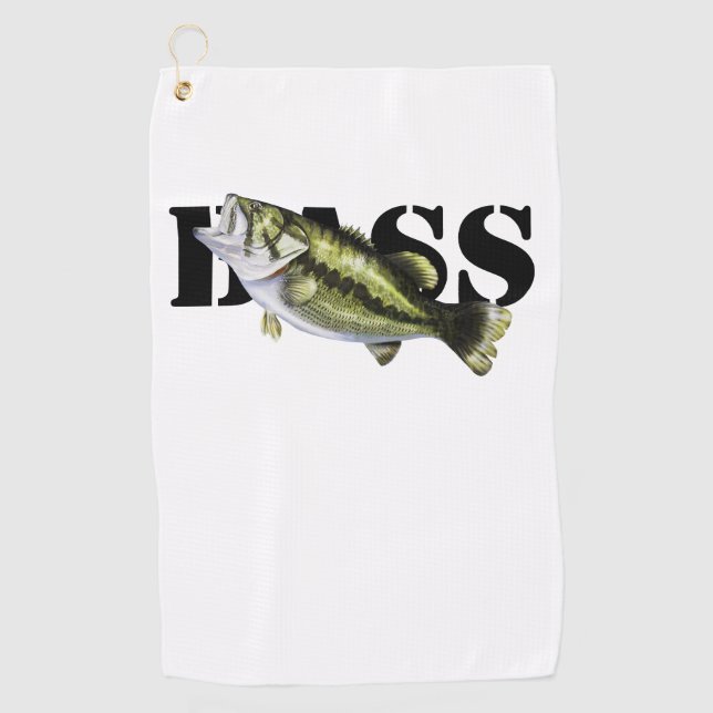 Bass Fishing Towel (Front)