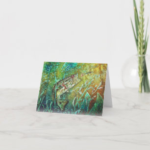 BASS GREETING CARD