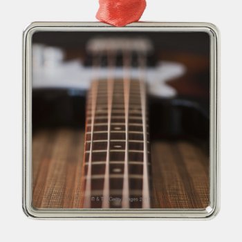 Bass Guitar 2 Metal Ornament by prophoto at Zazzle