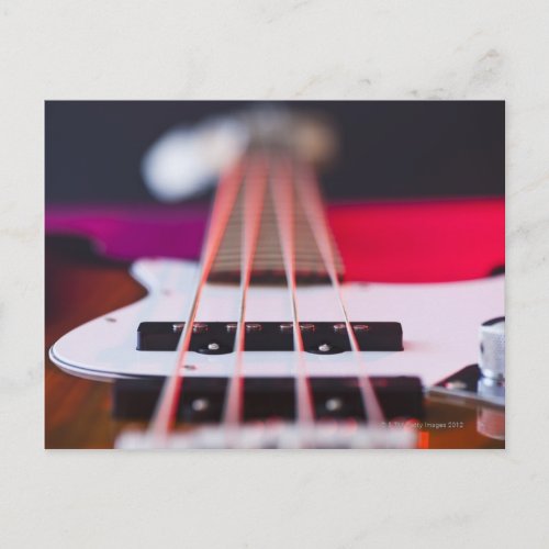 Bass Guitar 3 Postcard