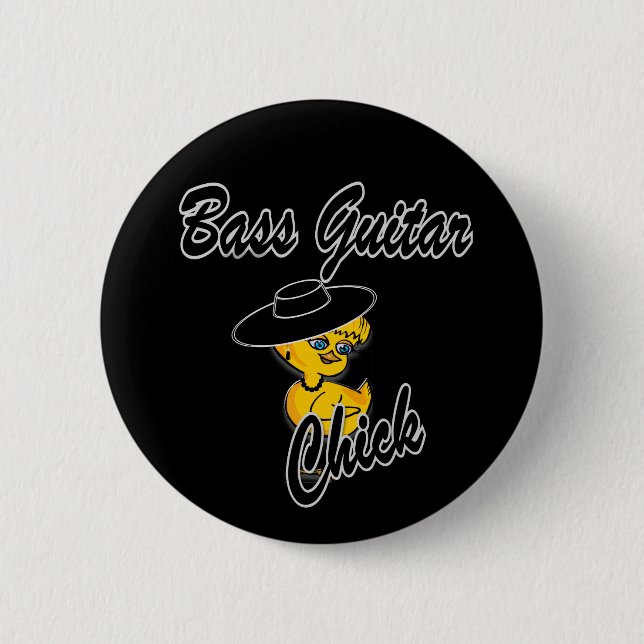 Bass Guitar #4 Button (Front)