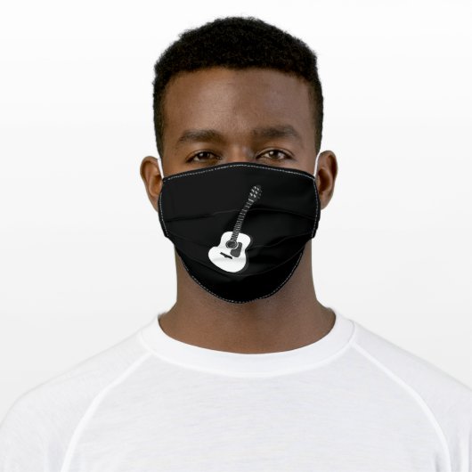 Bass Guitar Bass Player Adult Cloth Face Mask (Worn)