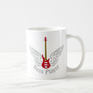 bass guitar coffee mug