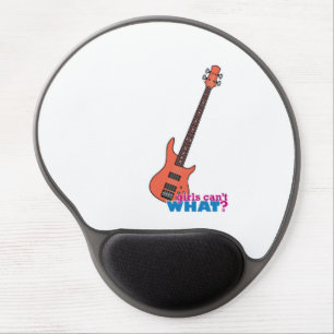 Bass Guitar Gel Mouse Pad