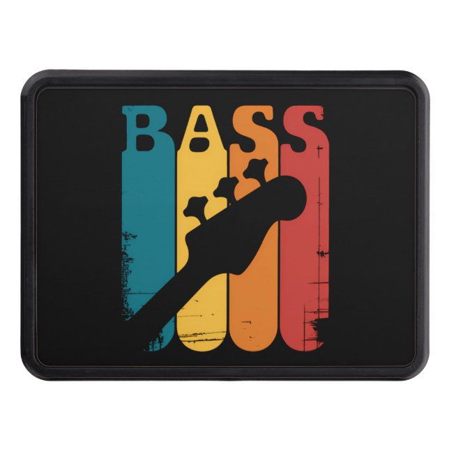 Bass Guitar Hitch Cover (Front)