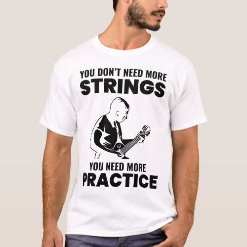 Bass Guitar Music Musician Bassist Guitarist T_Shirt