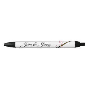 Bass Guitar Musician Custom Wedding Favor Gift Pen