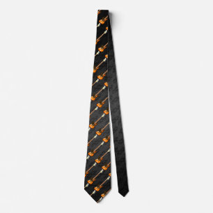 Bass Guitar Neck Tie