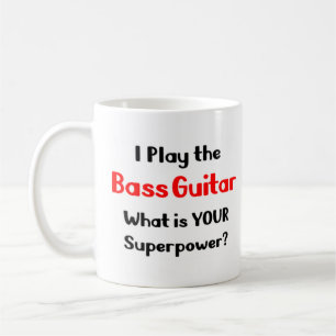 bass guitar play coffee mug