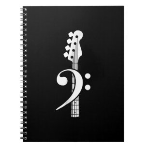 Bass Guitar Player- Bass Guitar Musician Notebook