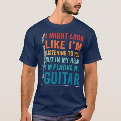 Bass Guitar Player Bassist Guitarist Music Instrum T_Shirt