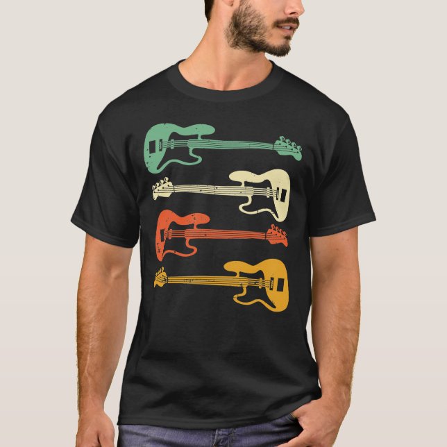 Bass Guitar Player Bassist Guitarist Picks Musicia T-Shirt (Front)