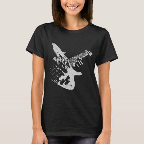 Bass Guitar Player Gift Bassist T_Shirt