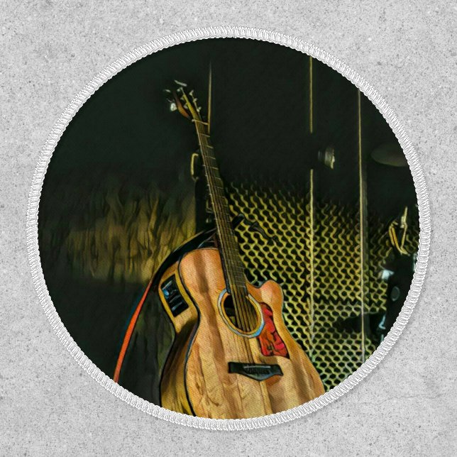 Bass guitar player patch (Front)