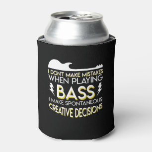 Bass Guitar Spontaneous Creative Decisions Can Cooler