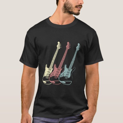 Bass Guitar Vintage Shirt For Men