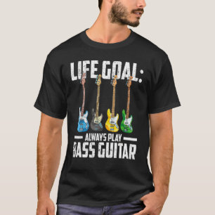 Bass Guitarist Bass Player Rock Music Bass Guitar T-Shirt