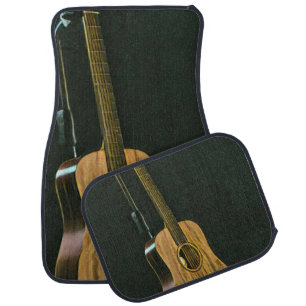 Bass guitarist gift car floor mat