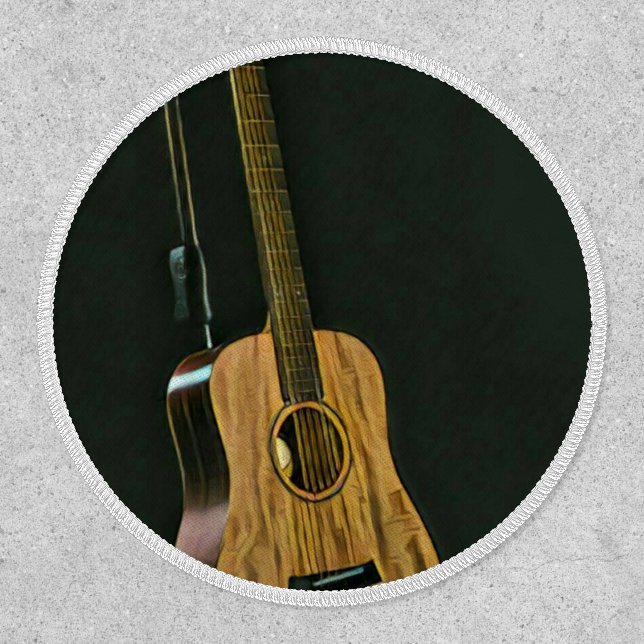 Bass guitarist gift patch (Front)