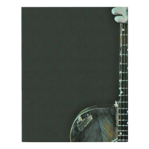 Bass guitarist gifts faux canvas print