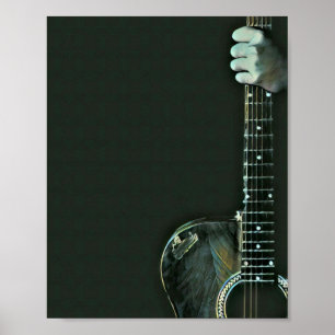 Bass guitarist gifts poster