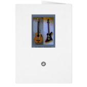 Bass Guitars Card (Back)