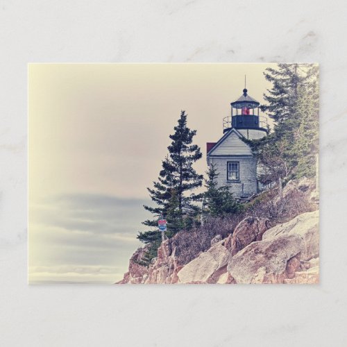 Bass Harbor Head Light Postcard