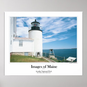 Bass Harbor Head Light Poster