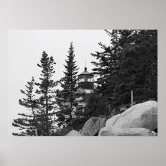 Bass Harbor Head Light Poster - 5