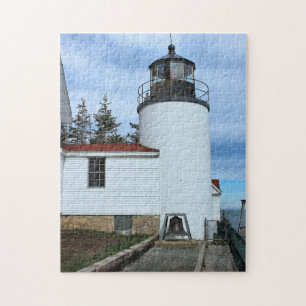 Bass Harbor Head Lighthouse, Maine Jigsaw Puzzle