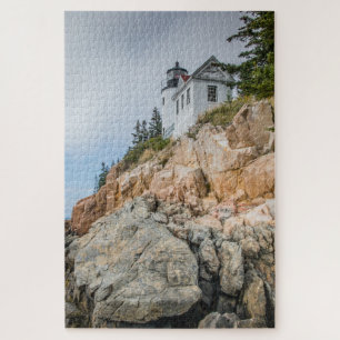 Bass Harbor Head Lighthouse Maine Jigsaw Puzzle