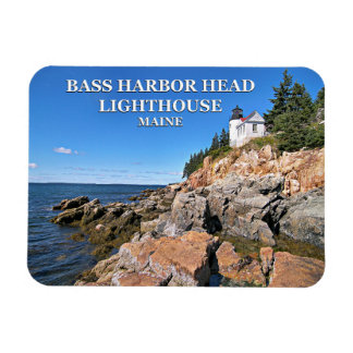 Bass Harbor Head Lighthouse, Maine Photo Magnet