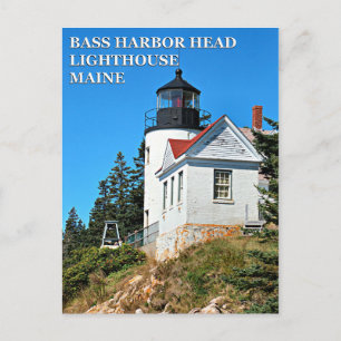 Bass Harbor Head Lighthouse, Maine Postcard