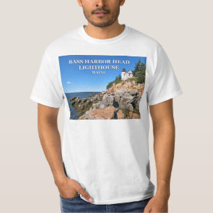 Bass Harbor Head Lighthouse, Maine T-Shirt