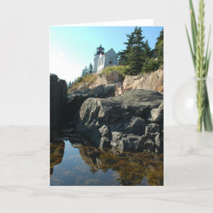 Bass Harbor Light Card