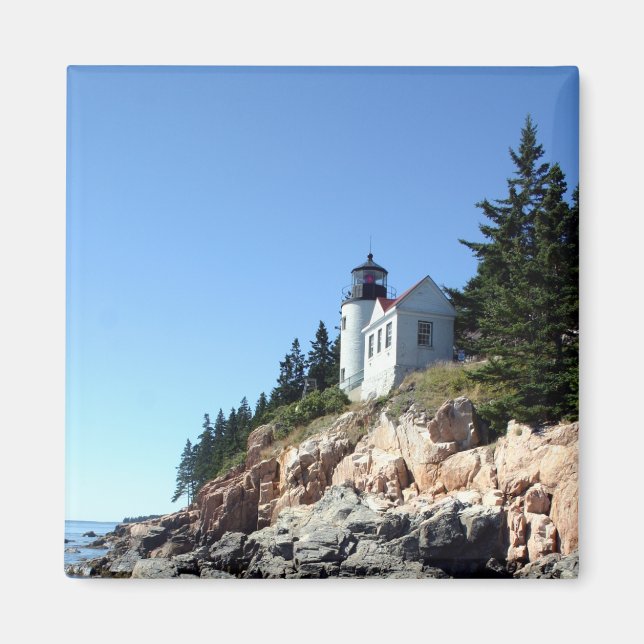 Bass Harbor Light Magnet (Front)